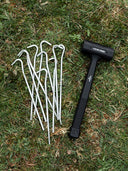Steel Tent Pegs 10 Pack