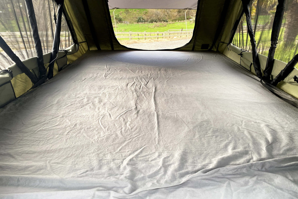 Mattress Sheet for Roof Top Tent Lucas Creek NZ Overland camping gear & roof top tents