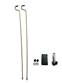 Rooftop Tent Rainfly Pole Adapter Kit