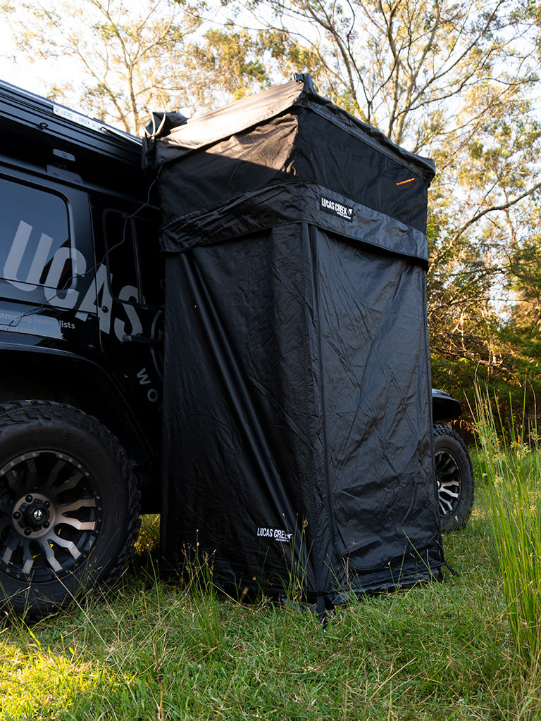 Shower Tent Instant Ensuite – Klappdach-Dachzelt kaufen bei Rooftop Tents Europe