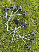 Screw In Tent Pegs 10 Pack