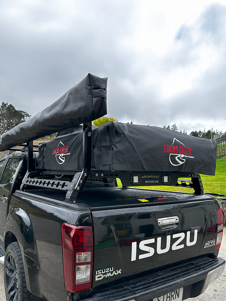 Adventurack Half Height Ute Tub Rack | Heavy-Duty Roof Tent Rack NZ ...