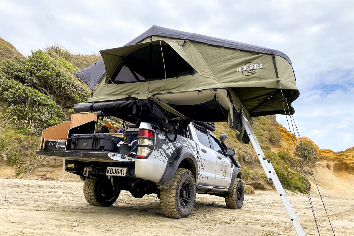 Roof Top Tent Designed For NZ Lucas Creek 4X4 Lucas Creek NZ roof-top-tent-designed-for-nz-lucas-creek-4x4-lucas-creek-nz