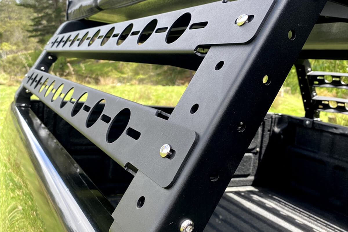 Adventurack Ute Tub rack Full Height. – Lucas Creek - Overland Workshop